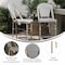 Flash Furniture Marseille Stackable IndoorOutdoor French Bistro 26 Counter Height Stool, BlackWht and Lght Bamboo SDA-AD642107-CS-BLKWH-LTNAT-GG - alternate 5